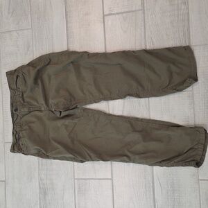 Polo Ralph Lauren Women's Size 12 Cotton Cargo Pants Green